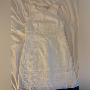 White Lilly Pulitzer shift dress